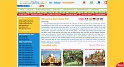 Desktop Screenshot of northindiatrip.com